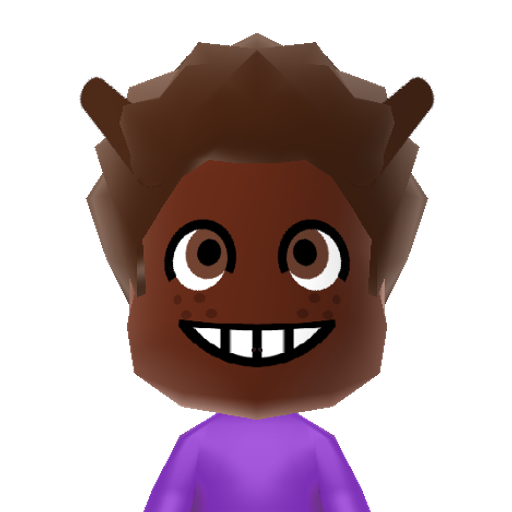 Cheshire Mii character: by Ethnictendo