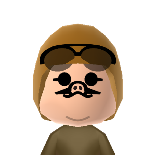 PorcoRosso Mii character: Main character from Studio Ghibli's "Porco Rosso".