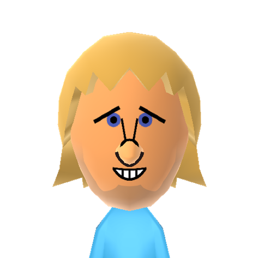 OwenWilson Mii character: Actor known for his comedic roles in movies such as "Wedding Crashers", "Zoolander", and "Drillbit Taylor".