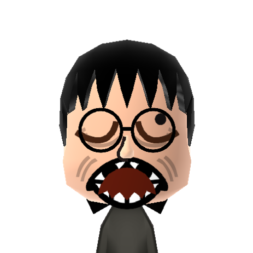 Zombie Mii character: These are extracted and derived from the Mii Central Miis from the 3DS Miitopia.