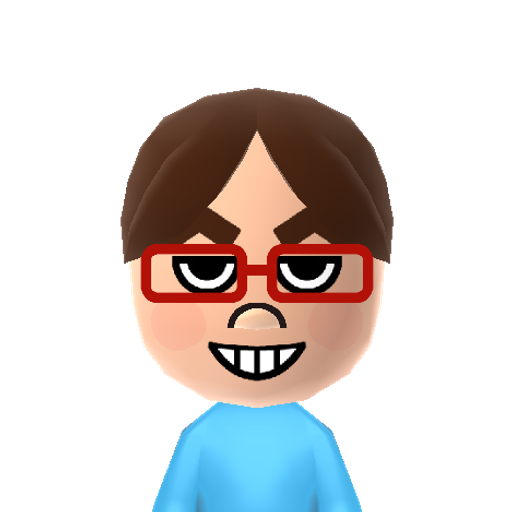 ゴロマル Mii character: NNID: goromaru313