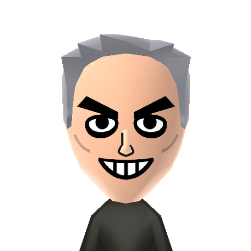 B.Blood Mii character: One very evil villain from the series "Teen Titans Go"