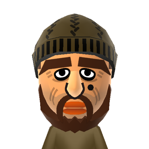 Ortega Mii character: From "Mystery Science Theater 3000", the grunting hobo assistant of Madame Estrella from The Incredibly Strange Creatures Who Stopped Living And Became Mixed-Up Zombies!!?! He and his cousin Staci are fans of Sliders.