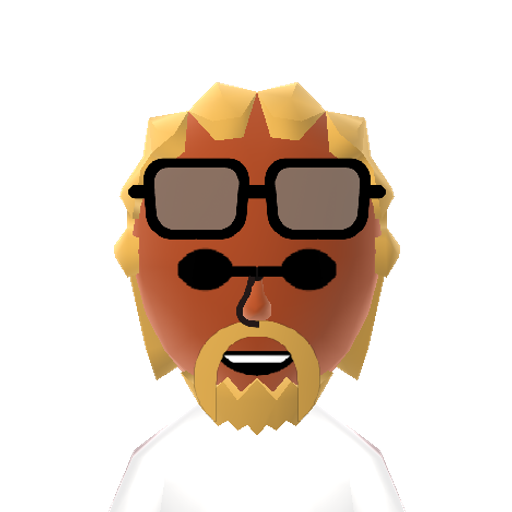 killer bee Mii character: A cload ninja jinjuriki from Naruto who raps a lot