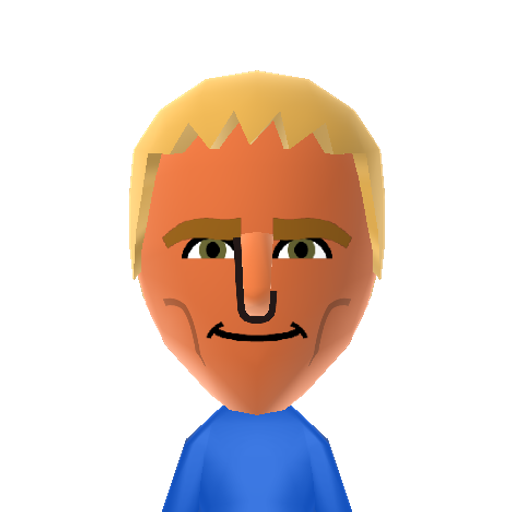 no name Mii character: A Mii from Dillon's Dead-Heat Breakers