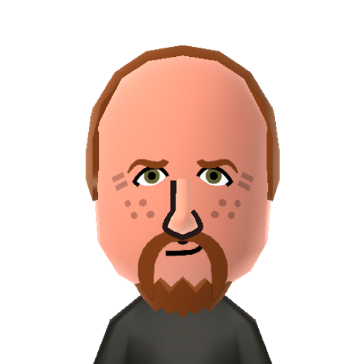 Louis C.K. Mii character preview