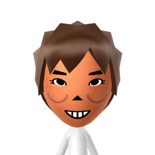 たのしんご Mii character: A Mii from Yoshimoto Comedians