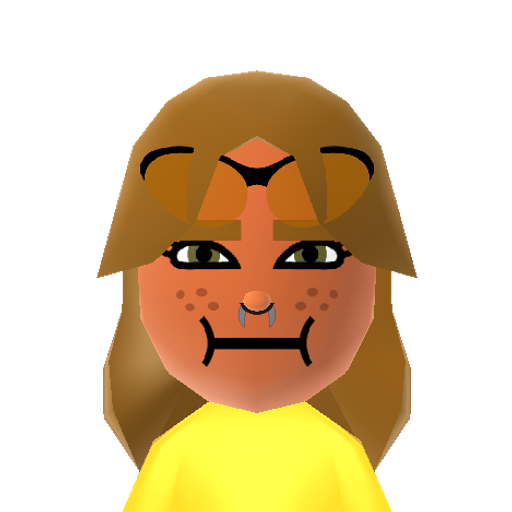 Iroha Mii character preview