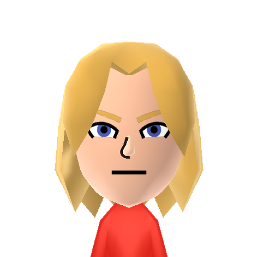 Ed Elric Mii character: From the anime "Fullmetal Alchemist". Ed can't ever catch a break, can he?