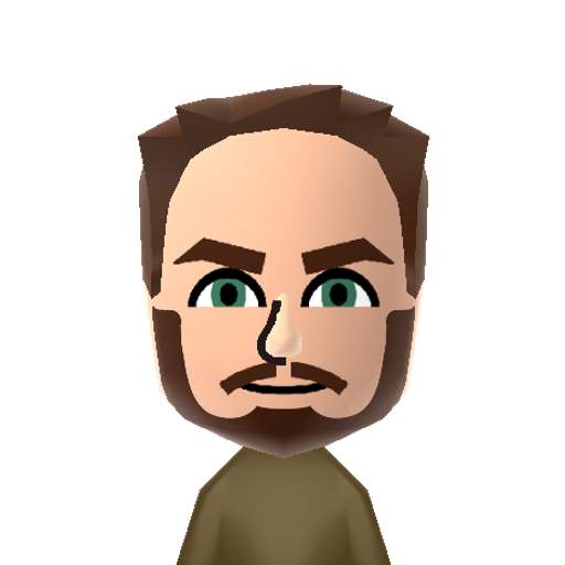 Charlie Mii character preview