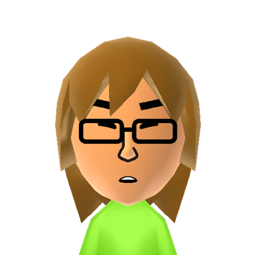 Anthony Mii character: A Mii found in unused WaraWara files