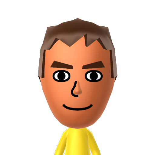 ムスコB Mii character: a Mii from Jinsei Game Wii