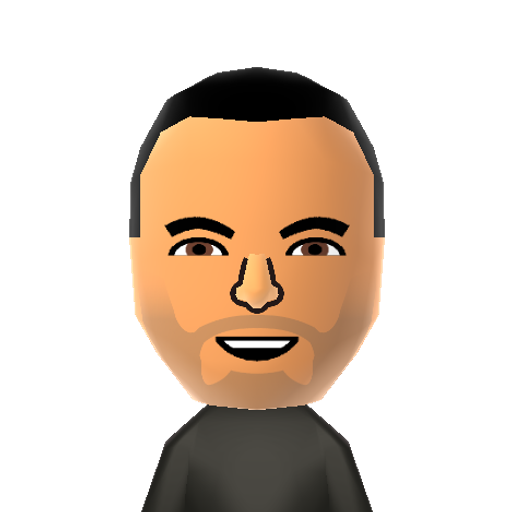 Cenk Ugyur Mii character: Former MSNBC host and current host of the online news show "The Young Turks".