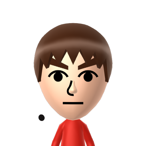 ? Mii character: A Mii uploaded to Check Mii Out Channel (WiiLInk)