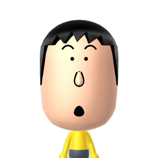 ? Mii character: A Mii uploaded to Check Mii Out Channel (WiiLInk)