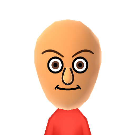 Skeeter Mii character preview