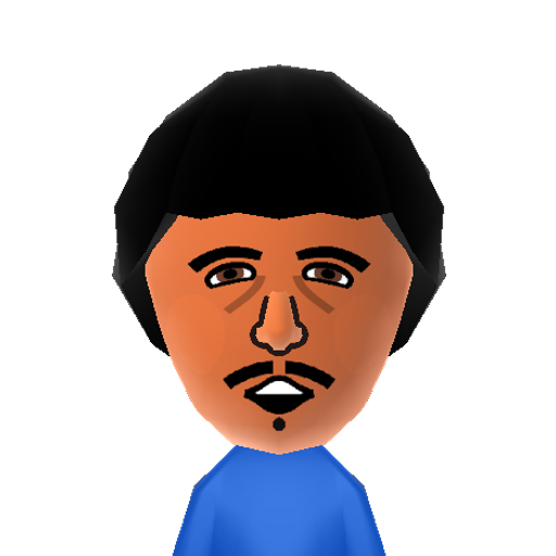 Pedro S Mii character: Best friend of Napoleon from the movie "Napoleon Dynamite".