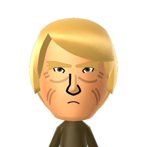 Trump Mii character: These are extracted and derived from the Mii Central Miis from the 3DS Miitopia.
