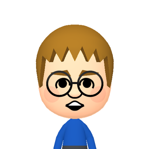 Drew Mii character preview