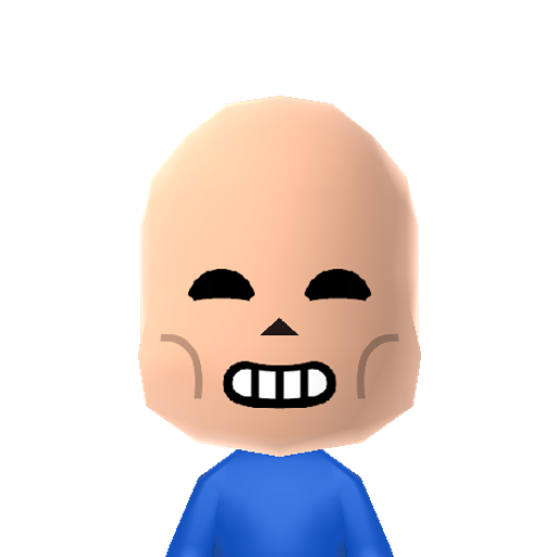 Sans Mii character preview