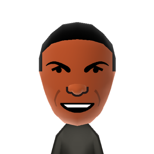 Denzel Mii character preview