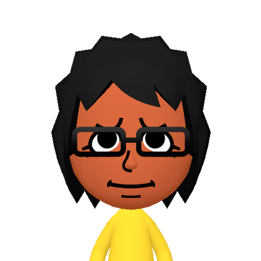 々〆「」『』【】〒ぁ Mii character: This Mii is from the Switch SDK as a SampleDB Mii.