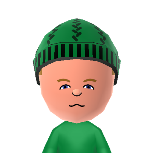Guppy Mii character: Gibby's younger brother from iCarly. Played by Ethan Munck.
