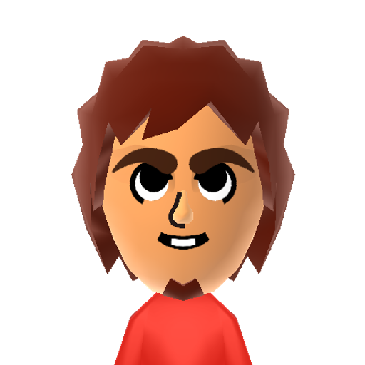 トニー Mii character: A Mii from Jinsei Game Wii EX