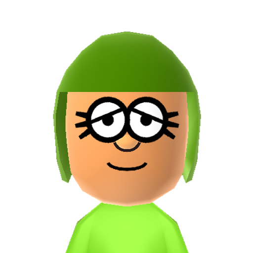 GreenFlowr Mii character preview
