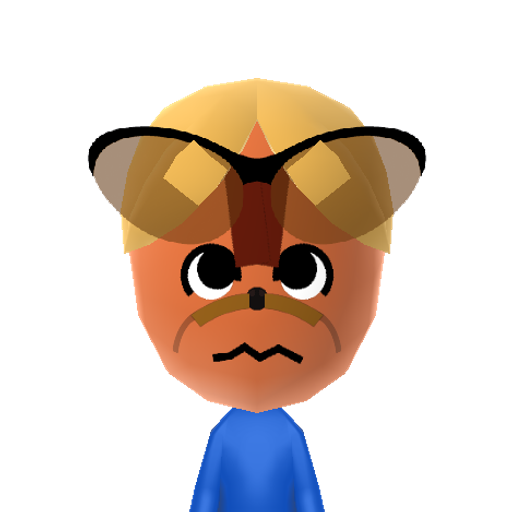Antoine Mii character preview