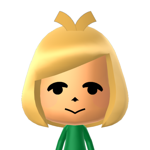 Melinda Mii character: These are extracted and derived from the Mii Central Miis from the 3DS Miitopia.