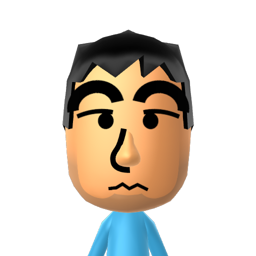 ? Mii character: A Mii uploaded to Check Mii Out Channel (WiiLInk)