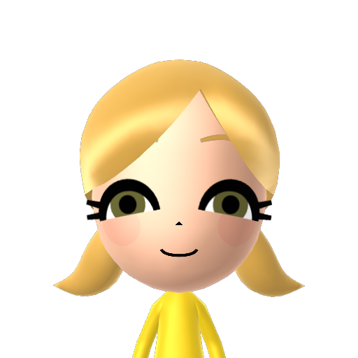 ? Mii character: A Mii uploaded to Check Mii Out Channel (WiiLInk)