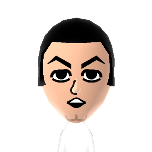 Dandy Mii character: From the anime "Space Dandy".