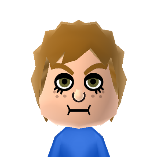 NINTENDO Mii character: a Default WaraWara Plaza Mii