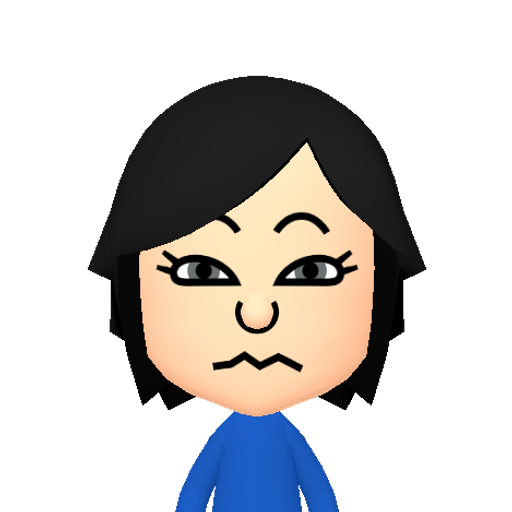 no name Mii character: This Mii is from the Switch SDK as a SampleDB Mii.