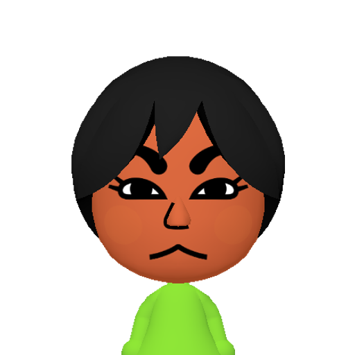 no name Mii character: This Mii is from the Switch SDK as a .charinfo test.