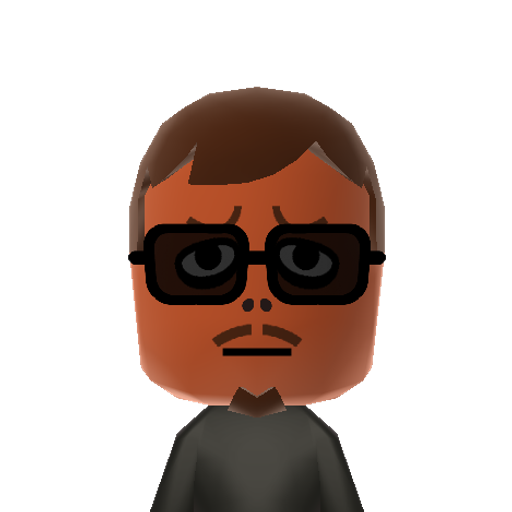 Miguel Mii character: From Wii Sports Resort and Wii Party - an alternate version.
