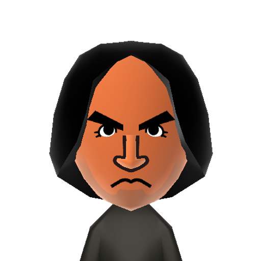 Tatsuaki Mii character: A Beginner ranked Mii from Wii Party.