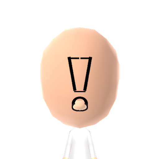 ! Mii character preview
