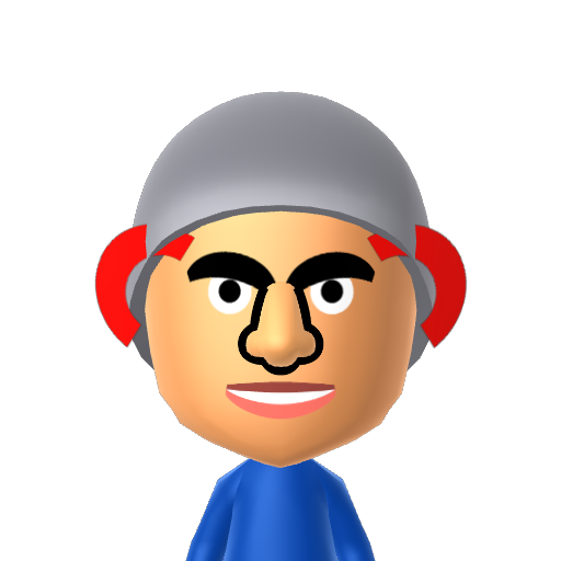 Dashie Mii character preview