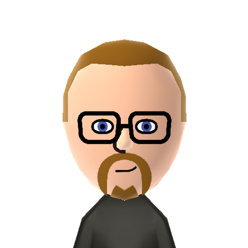 Myth Adam Mii character: One of the two main stars of "Mythbusters" on the Discovery Channel.