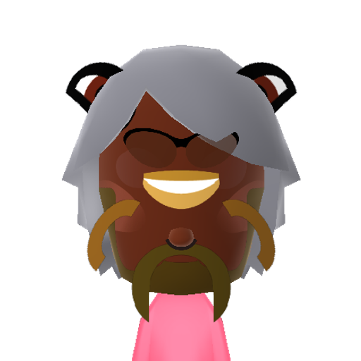 Randomized Mii character: (FANON MII) A Mii Studio Mii made by ChatGPT

Note: The eyeRotate and moleX values were adjusted to the maximum possible values.