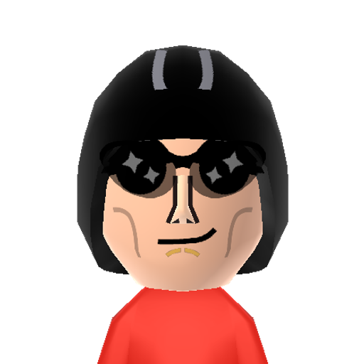 B. Falcon Mii character: Captain Falcon's evil clone from F-Zero