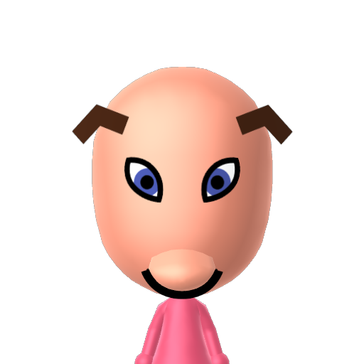 ? Mii character: A Mii uploaded to Check Mii Out Channel (WiiLInk)