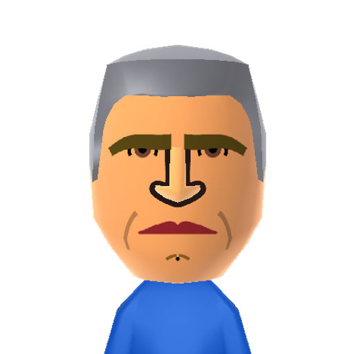 Ted Danson Mii character: Actor best known as Sam Malone on "Cheers" and Dr. John Becker on "Becker". He's also a regular on "Curb Your Enthusiasm".