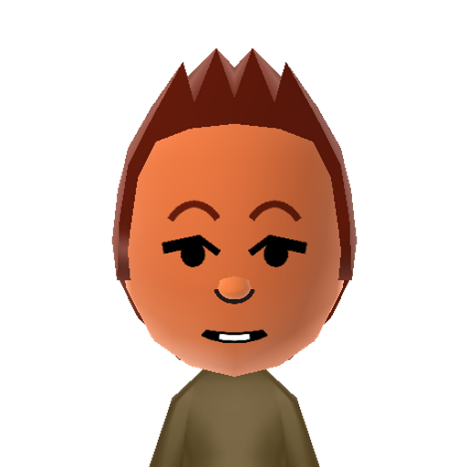 no name Mii character: A Mii from Dillon's Dead-Heat Breakers