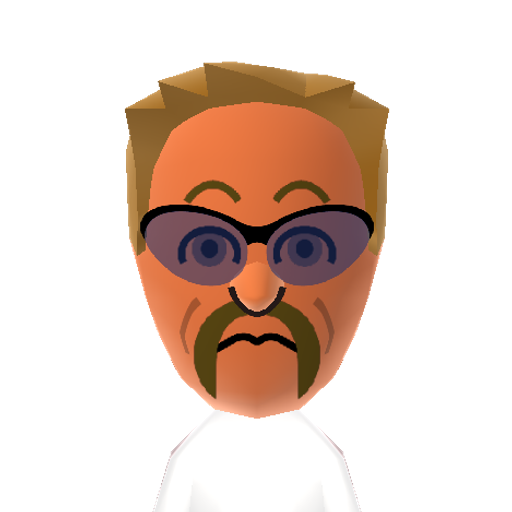 Jake Mii character: From Wii Sports and Wii Party. An alternate version.