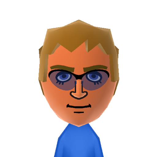 Barry Mii character preview