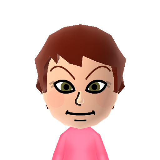 NINTENDO Mii character: A Mii found in unused WaraWara files